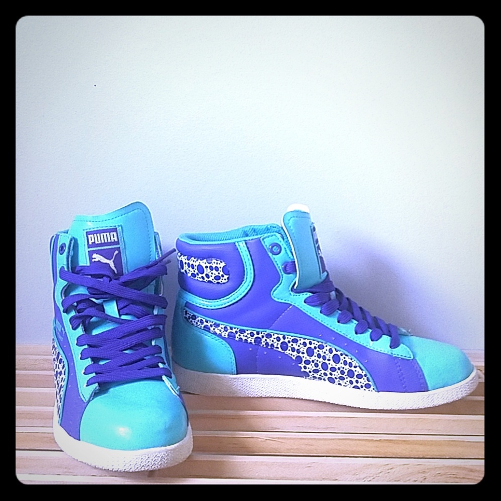 Puma high tops, hi-tops